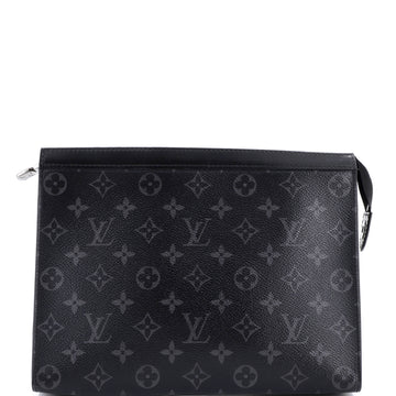Louis Vuitton Pochette Voyage Monogram Eclipse Canvas MM