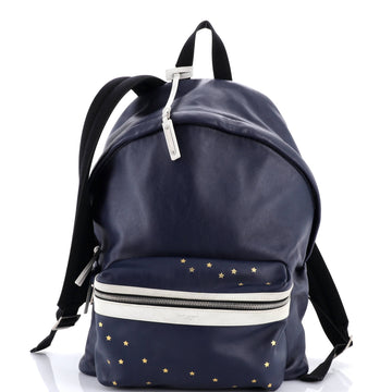 Saint Laurent City Backpack Printed Leather