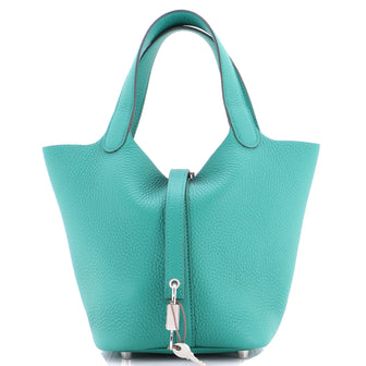Hermes Picotin Lock Bag Clemence PM