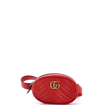 Gucci GG Marmont Belt Bag Matelasse Leather