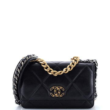 Chanel 19 Wallet on Chain Quilted Lambskin