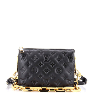 Louis Vuitton Coussin Bag Monogram Embossed Lambskin BB