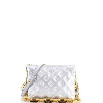 Louis Vuitton Coussin Bag Monogram Embossed Lambskin BB