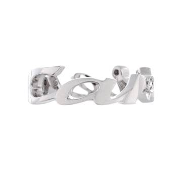 Cartier Signature 3 Diamonds Ring 18K White Gold with Diamonds