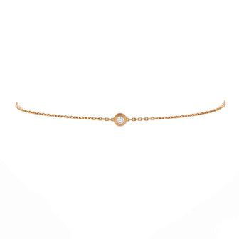 Cartier D'Amour Bracelet 18K Yellow Gold with Diamond XS
