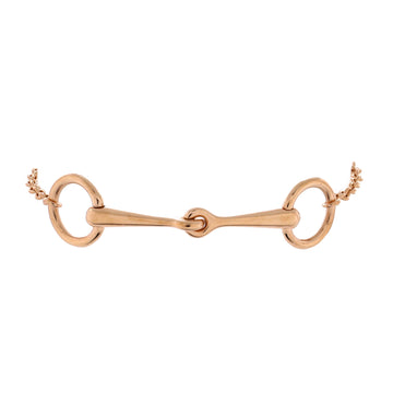 Hermes Filet d'Or Bracelet 18K Rose Gold Very Small