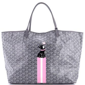 Goyard Saint Louis Tote Printed Coated Canvas GM