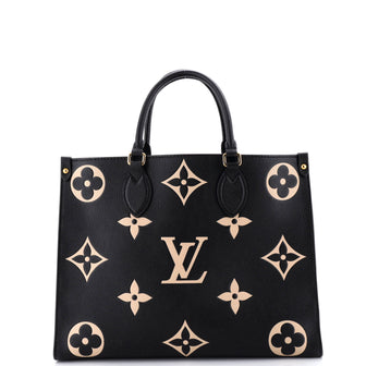 Louis Vuitton OnTheGo Tote Bicolor Monogram Empreinte Giant MM