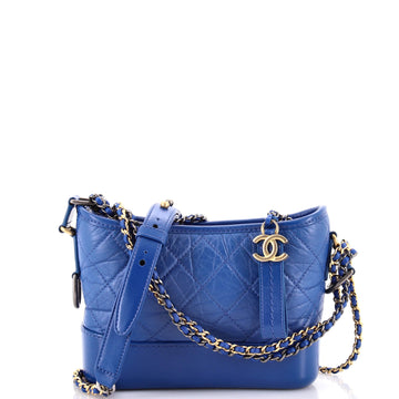 Chanel Gabrielle Hobo Quilted Aged Calfskin Small