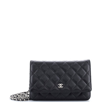 Chanel Wallet on Chain Quilted Caviar