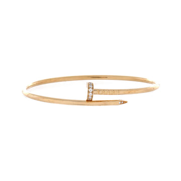 Cartier Juste un Clou Bracelet 18K Yellow Gold with Diamonds Small