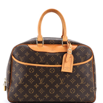 Louis Vuitton Deauville Handbag Monogram Canvas