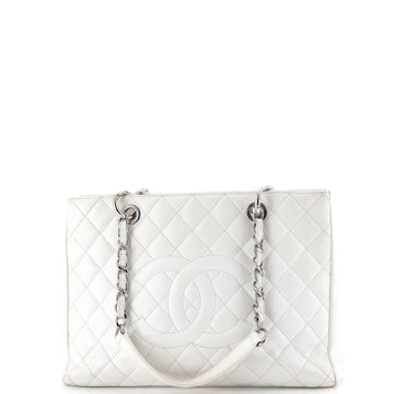 Chanel Grand Shopping Tote Quilted Caviar