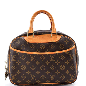 Louis Vuitton Trouville Handbag Monogram Canvas