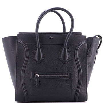Celine Luggage Bag Grainy Leather Mini