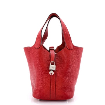 Hermes Picotin Lock Bag Clemence PM