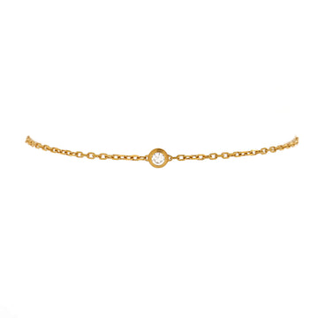 Cartier D'Amour Bracelet 18K Yellow Gold and Diamond Small
