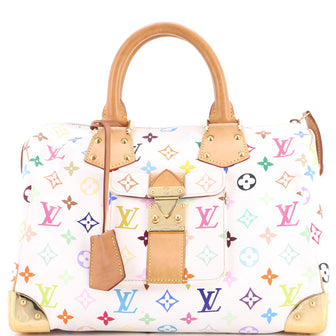 Louis Vuitton Speedy Handbag Monogram Multicolor 30