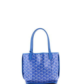 Goyard Anjou Reversible Tote Coated Canvas Mini