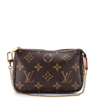Louis Vuitton Pochette Accessoires Monogram Canvas Mini