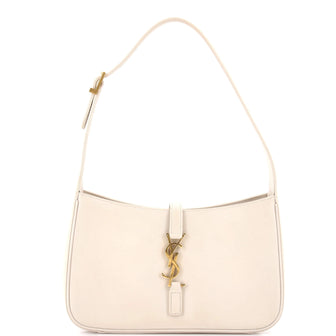 Saint Laurent Le 5 a 7 Hobo Leather Small