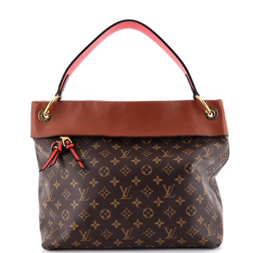 Louis Vuitton Tuileries Hobo Monogram Canvas with Leather