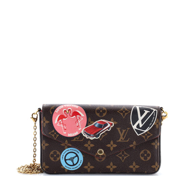 Louis Vuitton Felicie Pochette Limited Edition Monogram Canvas
