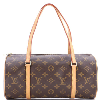 Louis Vuitton Papillon Handbag Monogram Canvas 30