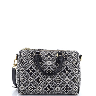Louis Vuitton Speedy Bandouliere Bag Limited Edition Since 1854 Monogram Jacquard 25