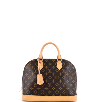 Louis Vuitton Alma Handbag Monogram Canvas PM