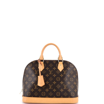 Louis Vuitton Alma Handbag Monogram Canvas PM
