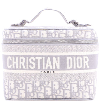 Christian Dior DiorTravel Vanity Case Oblique Canvas