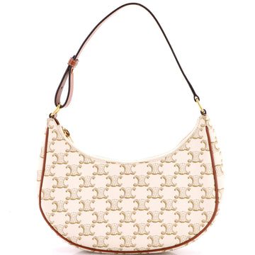 Celine Ava Bag Triomphe Coated Canvas
