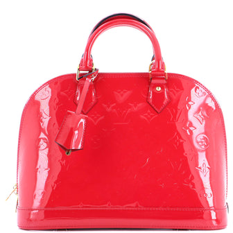 Louis Vuitton Alma Handbag Monogram Vernis PM