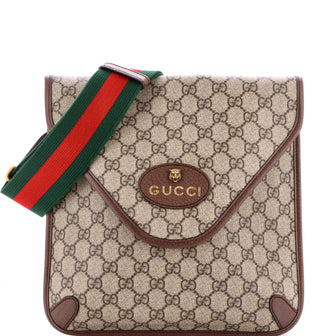 Gucci Neo Vintage Envelope Messenger GG Coated Canvas Medium