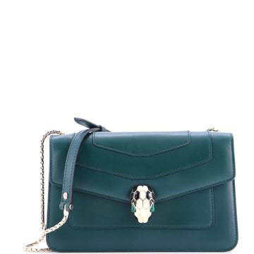 Bvlgari Serpenti Forever Shoulder Bag Leather Small