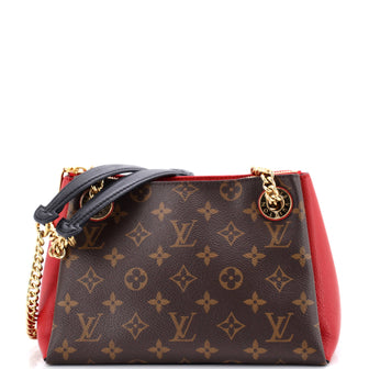 Louis Vuitton Surene Handbag Monogram Canvas with Leather BB