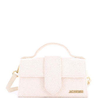 Jacquemus Le Bambino Top Handle Flap Bag Canvas