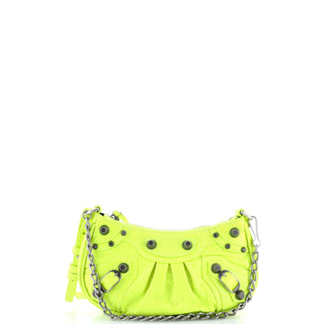 Balenciaga Le Cagole Giant Studs Shoulder Bag Leather Mini