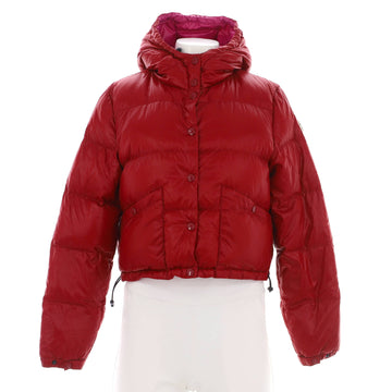 Moncler Women's Bardanette Cropped Puffer Jacket Quilted Polyamide with Down