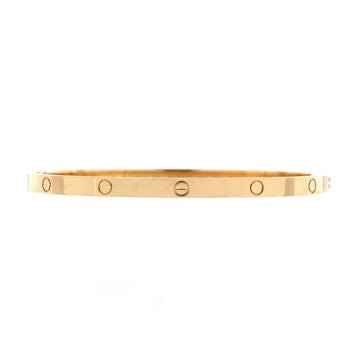 Cartier Love Bracelet 18K Yellow Gold Small