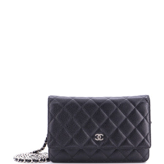 Chanel Wallet on Chain Quilted Caviar