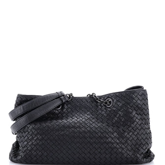 Bottega Veneta Double Chain Tote Intrecciato Nappa Large