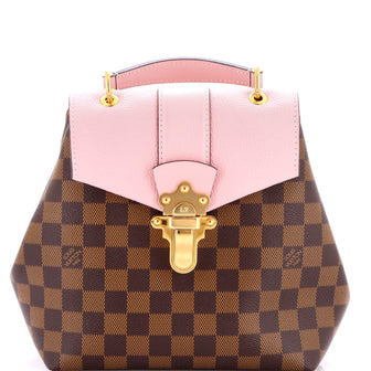 Louis Vuitton Clapton Backpack Damier and Leather