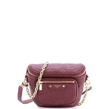 Louis Vuitton Bum Bag Monogram Empreinte Leather Mini