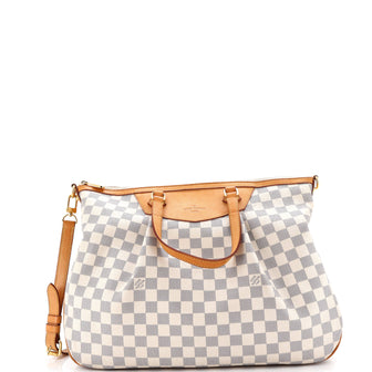 Louis Vuitton Siracusa Handbag Damier GM