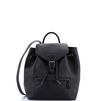 Louis Vuitton Montsouris NM Backpack Monogram Empreinte Leather PM