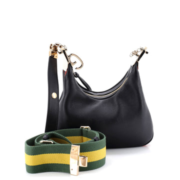 Gucci Attache Shoulder Bag Leather Small