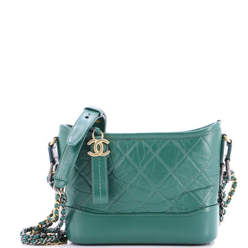Chanel Gabrielle Hobo Quilted Aged Calfskin Small