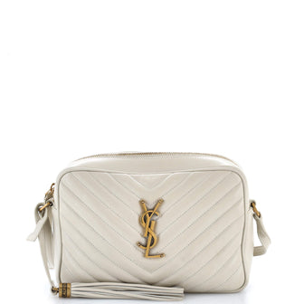 Saint Laurent Lou Camera Bag Matelasse Chevron Leather Small